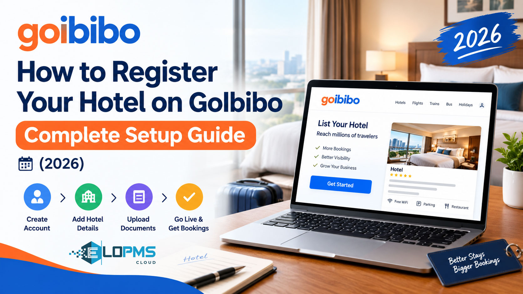 How to Register Your Hotel on GoIbibo: Complete Setup Guide (2026)